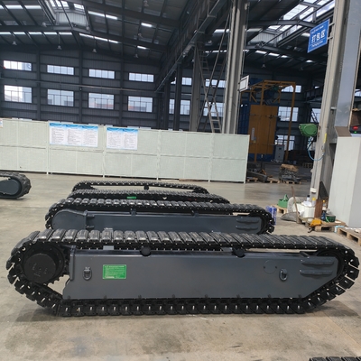TR600 사용자 지정 120KG 유해 화물 모든 지형 원격 제어 고무 트랙 크롤러 차시 UGV 로봇