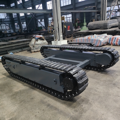 TR600 사용자 지정 120KG 유해 화물 모든 지형 원격 제어 고무 트랙 크롤러 차시 UGV 로봇