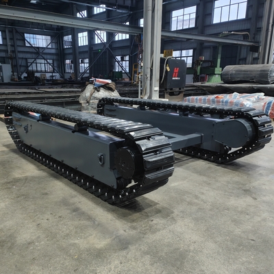 TR600 사용자 지정 120KG 유해 화물 모든 지형 원격 제어 고무 트랙 크롤러 차시 UGV 로봇