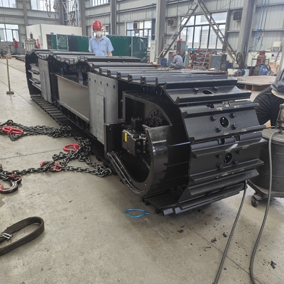 100톤 스틸 트랙 차시 발굴기 모델 Caterpillar JCB Ect 부품 번호 KRT1500 제조