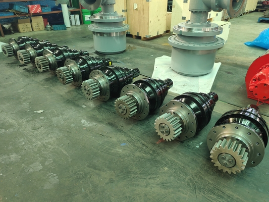 발굴기 스윙 모터 감소 200kg 무게와 0-100 출력 속도와 함께 Assy 집합