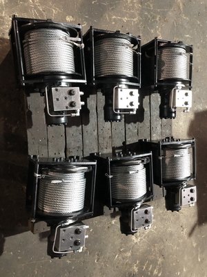 0-650KN 용량 소 트랙 크레인 윈치