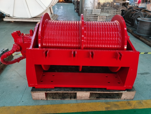 산업용 0-650KN 용량 수압 모터 산업용 두 배 배 배리 윈치
